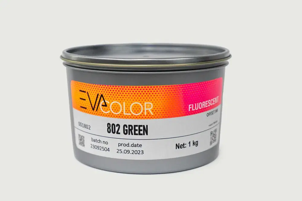 Floresan ofset mürekkep üretimi — SIM EVA COLOR serisi