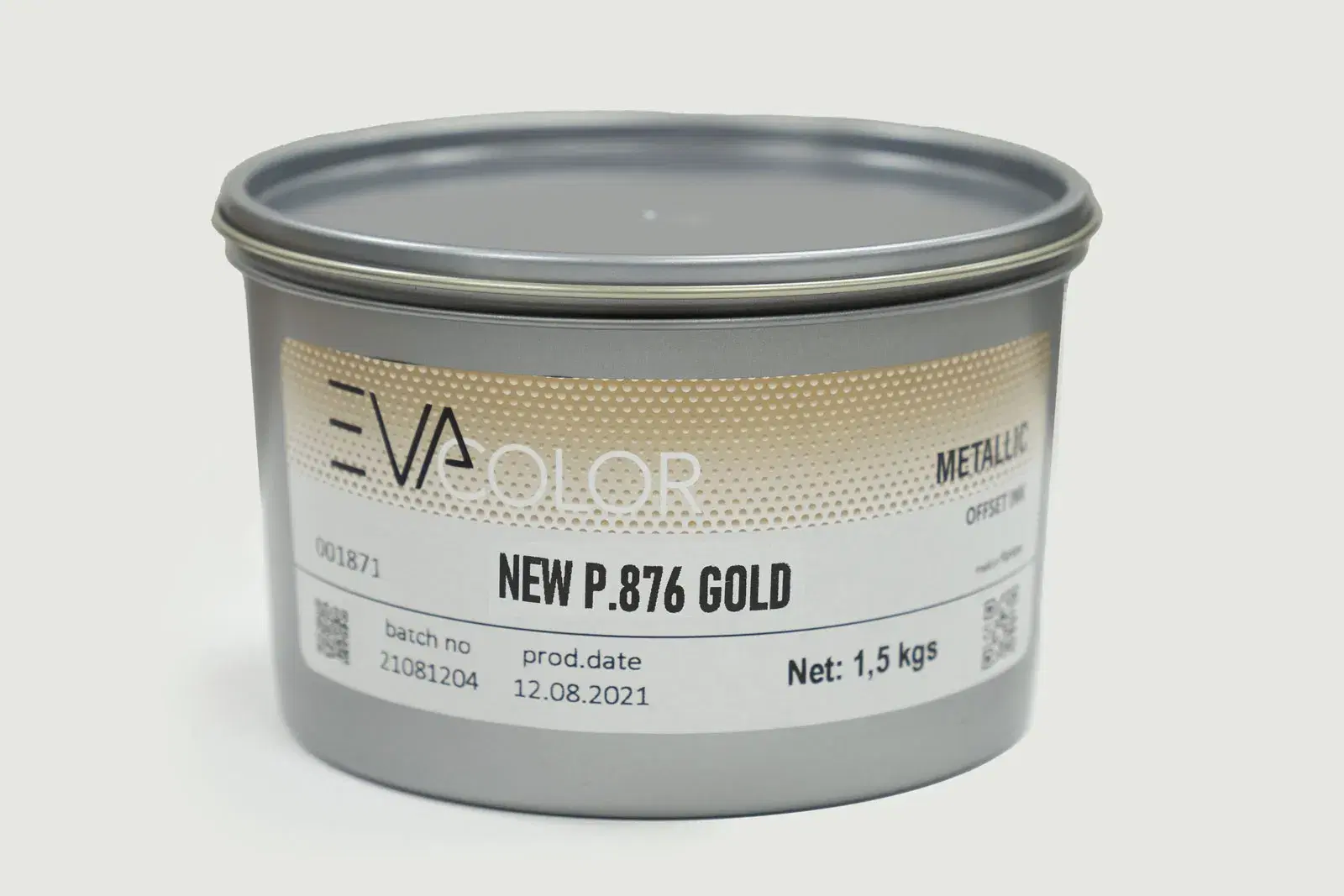 EVA COLOR Gold serisi — Pantone 876 altın ton referansı